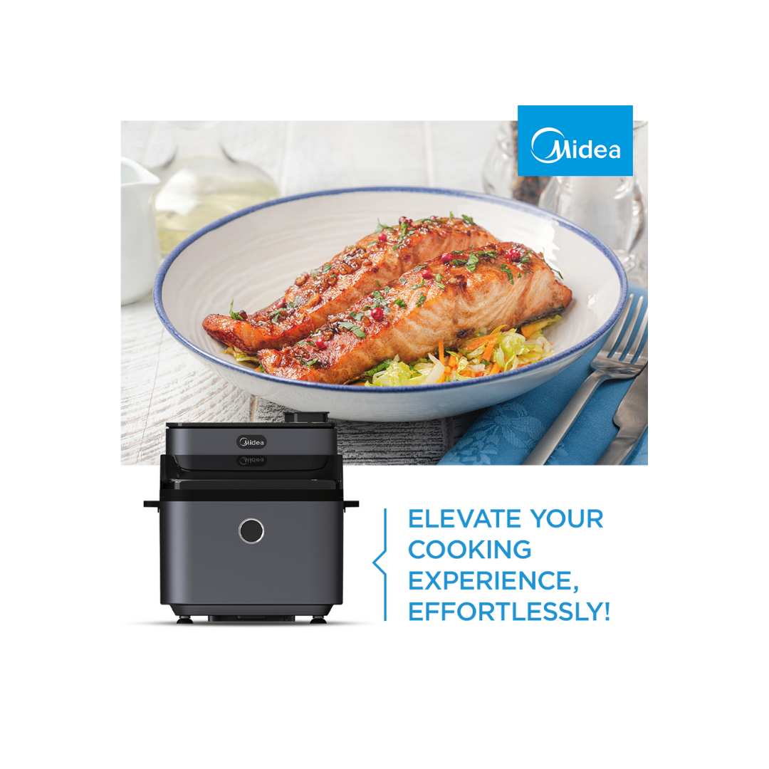 Midea MULTIFLAVOUR 7L DIGITAL STEAM AIR FRYER