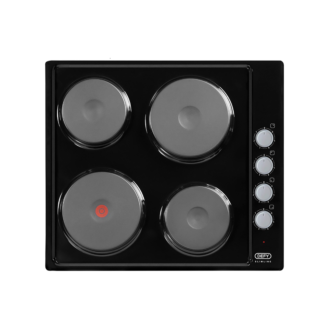 DHD 415: Defy Slimline Solid Hob – Black