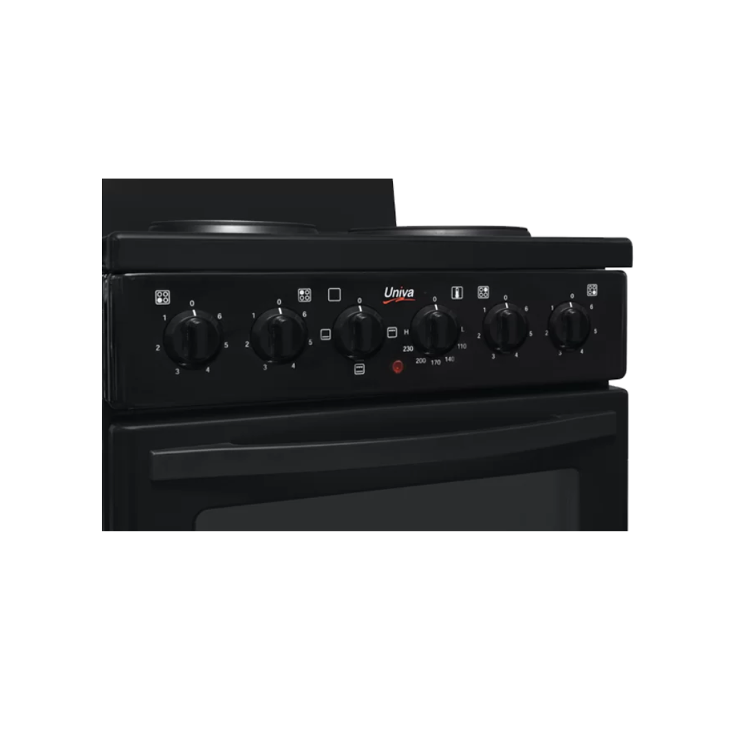 U405B: 500mm 4 Plate Electric Stove & Oven