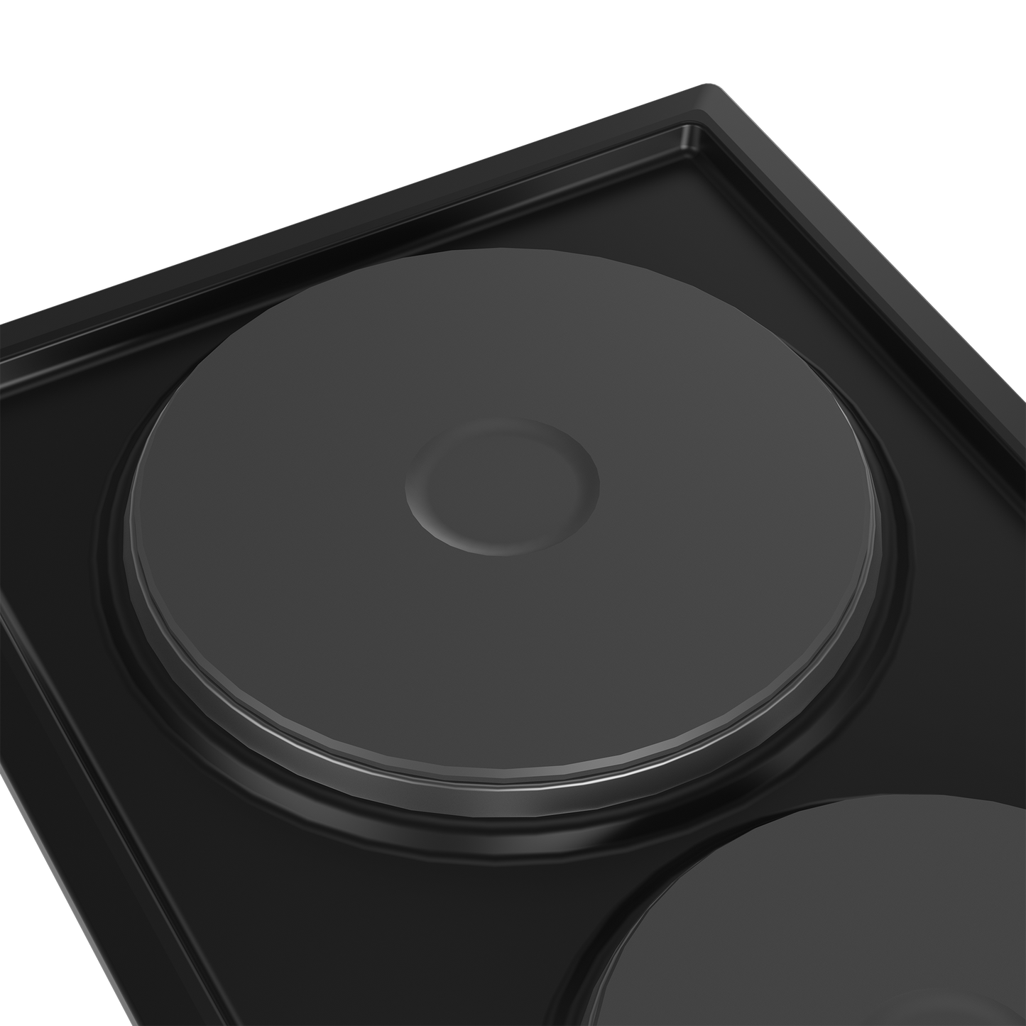 DHD 400: Defy Domino Solid Hob – Black