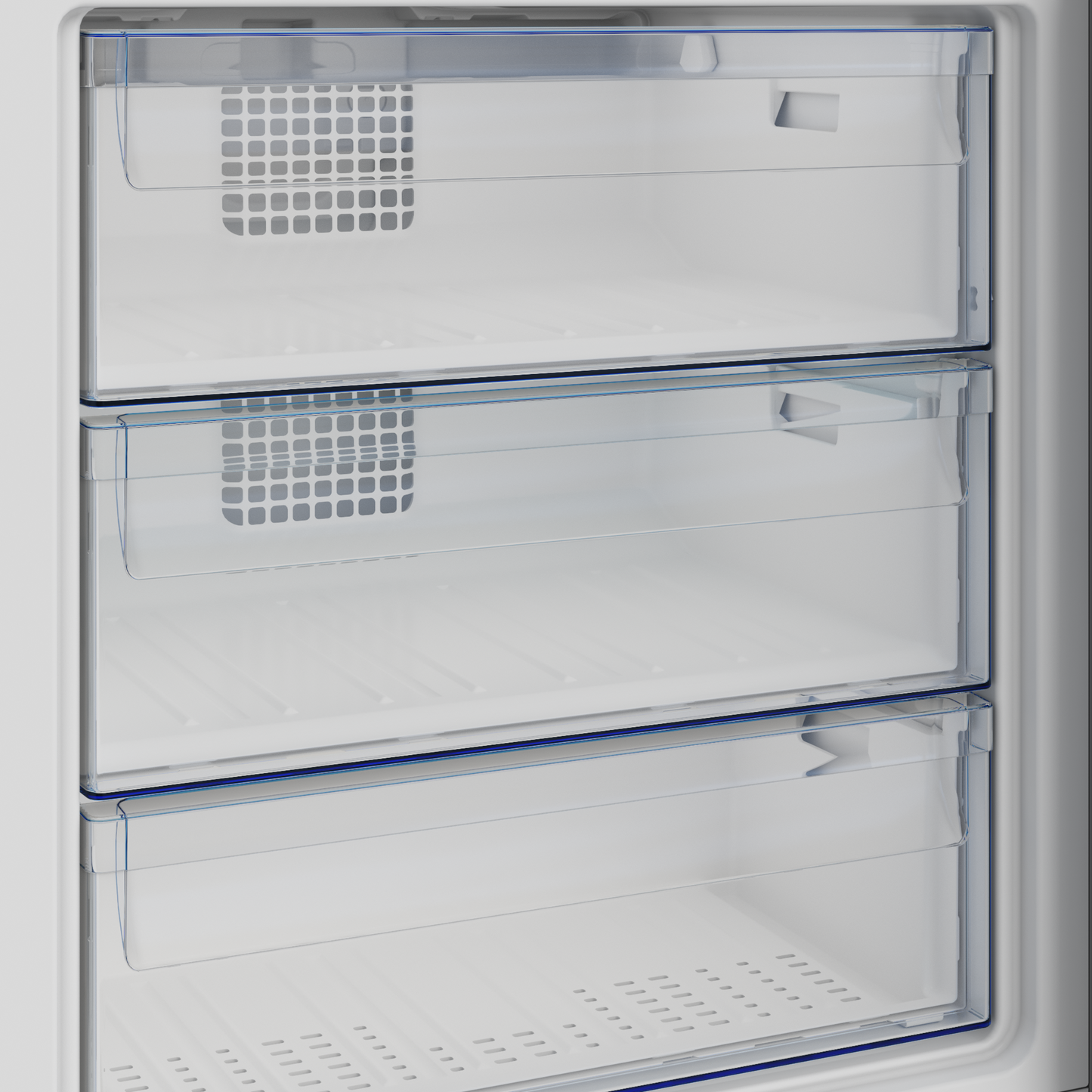 DAC705: Defy 426L 70cm Eco Fridge with Slimline water Dispenser and Touch Control LCD- Satin Metallic