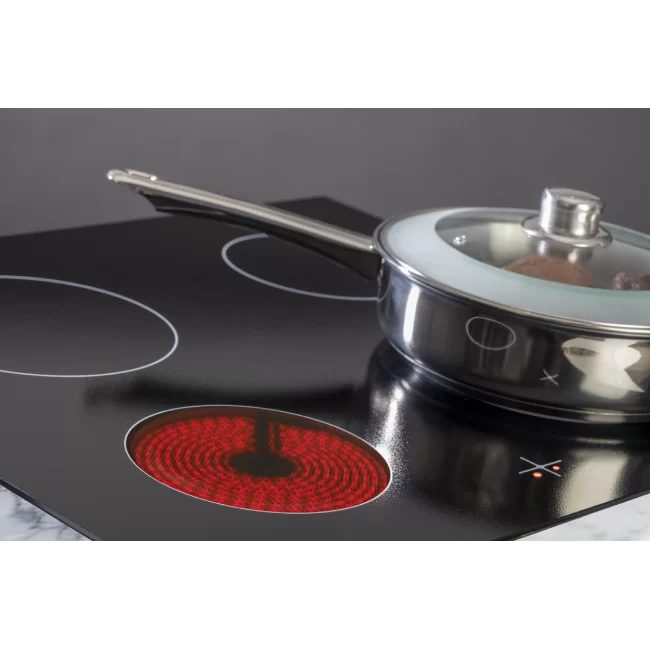 U156CB HOB: 600mm Ceran Hob with Control Panel.