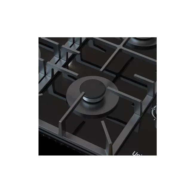 UGH640G: 4 Burner Glass Gas Hob