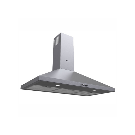 Ferre 90cm Stainless Steel Pyramid Cooker Hood - D004-SS