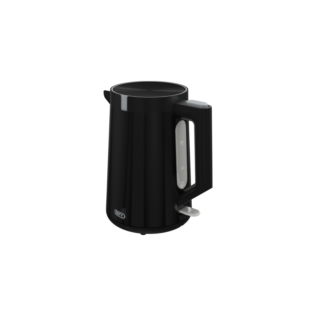 WK 4216 B: Defy 1.7Lt Cordless Piano Black Glow Kettle