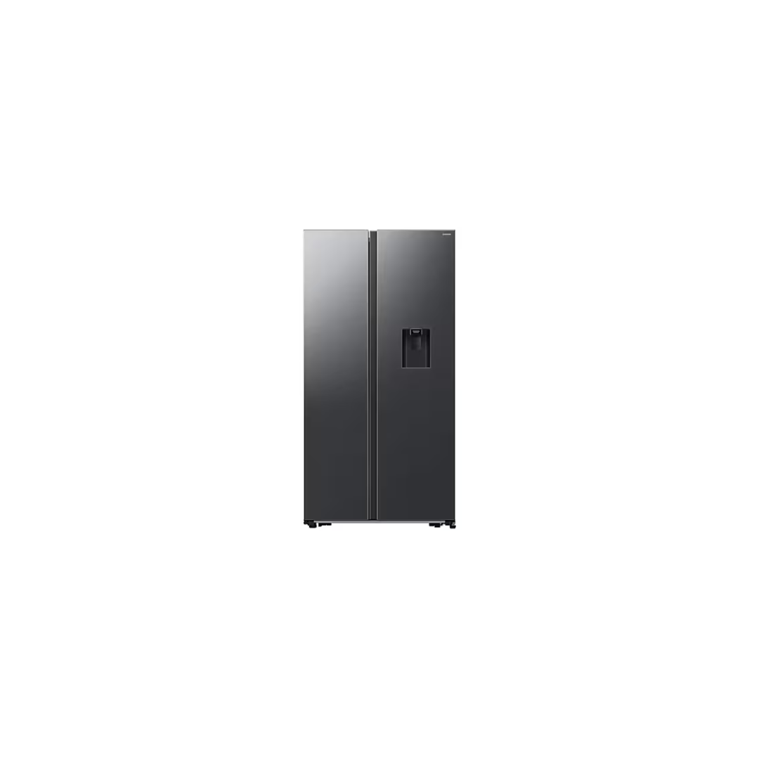 Side by side fridge, Non-Plumbed Water Dispenser, Gentle black Matt, 560 L