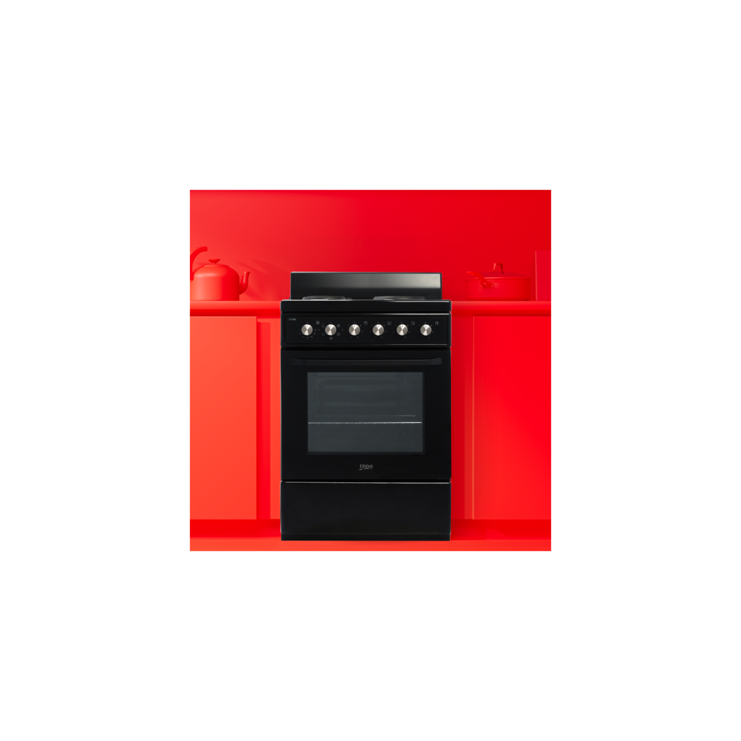 U106B: 600mm Electric Stove with Electric Oven
