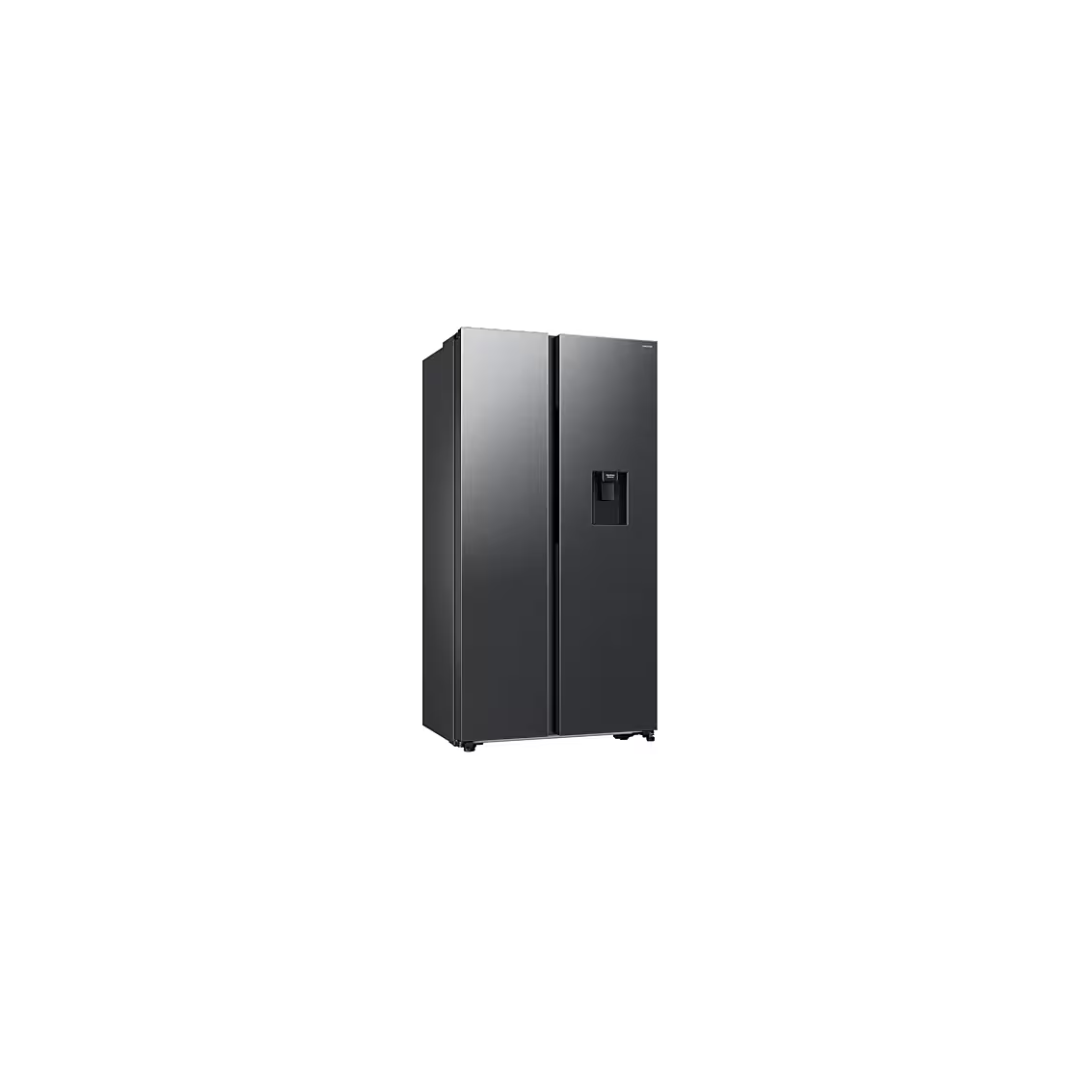 Side by side fridge, Non-Plumbed Water Dispenser, Gentle black Matt, 560 L