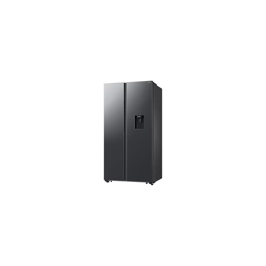 Side by side fridge, Non-Plumbed Water Dispenser, Gentle black Matt, 560 L