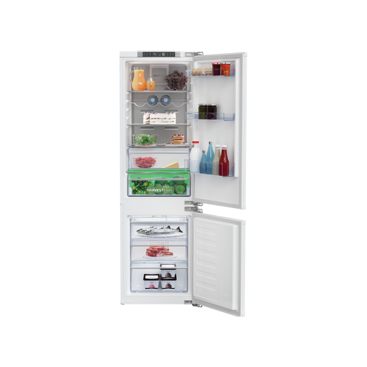 BCNA275E4FN: Integrated Fridge Freezer (Freezer Bottom, 54 cm)