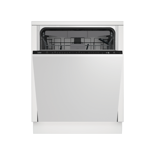 DIN48Q21: Dishwasher (15 place settings, Full-size)