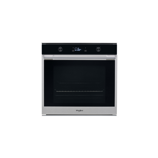 Whirlpool built -in electric oven: inox colour, self cleaning - W7 OM5 4 H