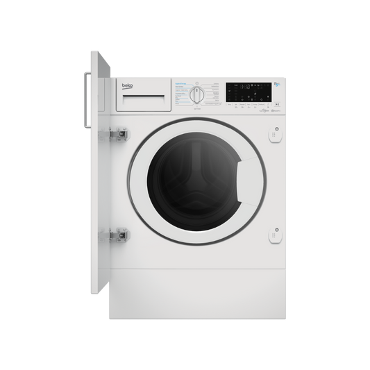 HITV 8736B0 HT: Freestanding Washer Dryer (8 kg / 5 kg, 1400 rpm)