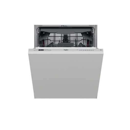 Whirlpool integrated dishwasher: silver colour, full size - WIO 3C26 PF SA