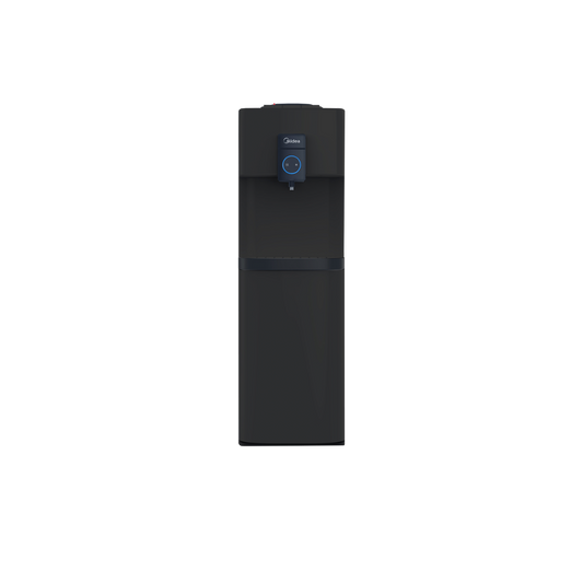 Top Loading Water Dispenser With Fridge - Black