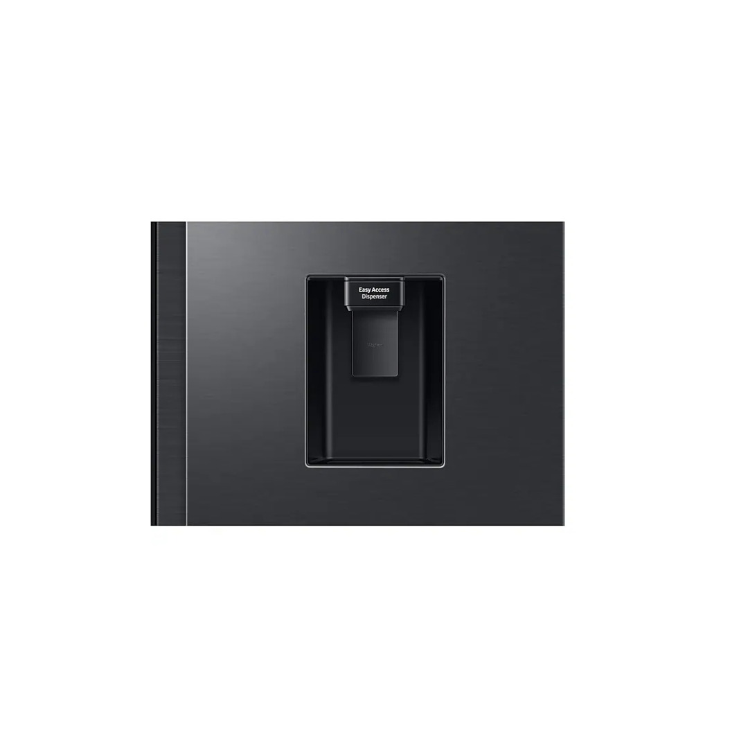 Side by side fridge, Non-Plumbed Water Dispenser, Gentle black Matt, 560 L
