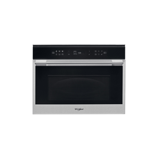 Whirlpool built- in microwave oven: stainless steel colour - W7 MW461