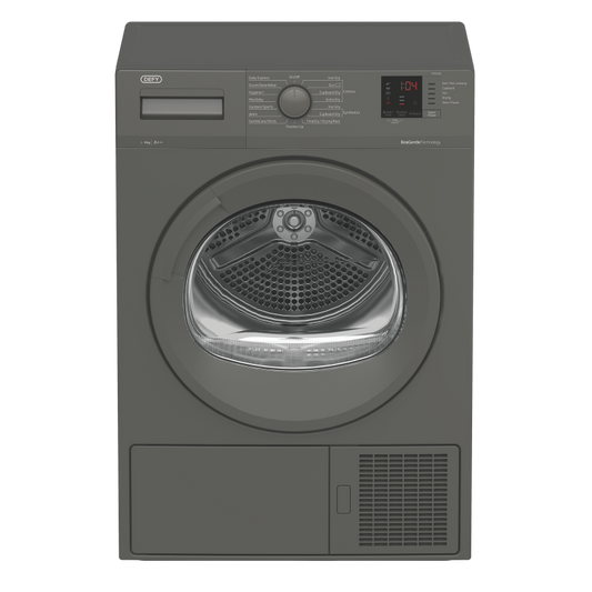 Defy 9Kg Heat Pump Tumble Dryer - Manhattan Grey DT323